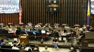 Memphis City Council members seated at the dais in the council chamber during the September 1, 2026 regular meeting, with a speaker seated before the rail and the public gallery filled.